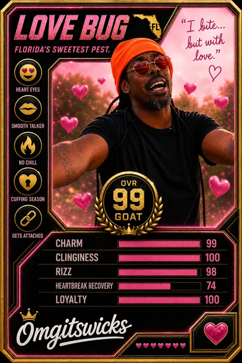 Love Bug trading card